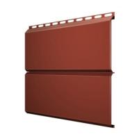Металлический сайдинг ЭкоБрус 0,45 PE RAL 8004