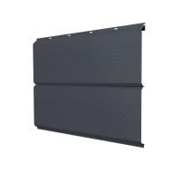 Софит металлический с перфорацией 0,45 PE RAL 7024