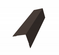 Угол наружный металлический RAL 8019