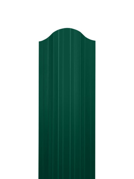Евроштакетник двухсторонний П-образный 116мм, RAL 6005