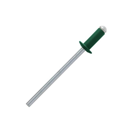 Заклепки вытяжные 3,2x8 RAL 6005