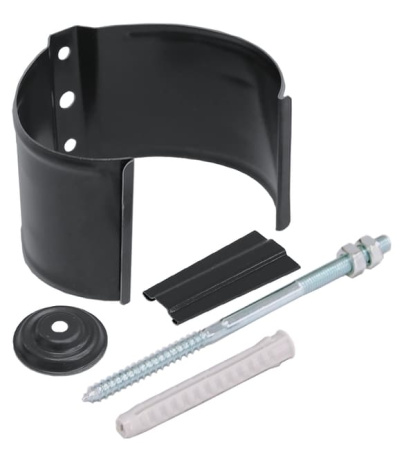 Крепление трубы на кирпич Vega Style 90мм RAL 7024