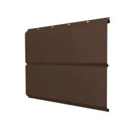Софит металлический с перфорацией 0,45 PE RAL 8017