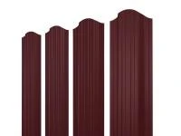 Евроштакетник двухсторонний П-образный 116мм, RAL 3005