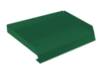 Отлив с отгибами Зеленый RAL 6005